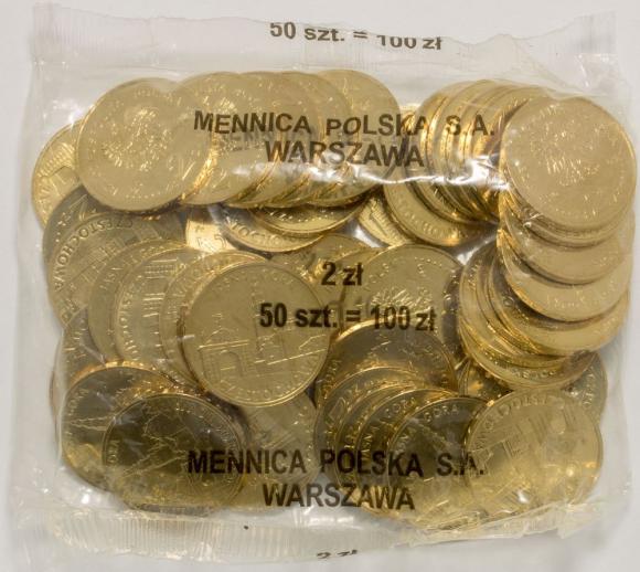 2 zł 2009 Częstochowa - Jasna Góra 50 sztuk worek menniczy (1)