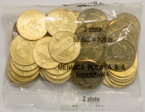 2 zł 2006 Żagań 50 sztuk worek menniczy (1)