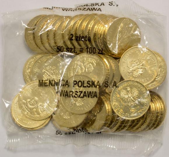 2 zł 2007 Henryk Arctowski i Antoni B. Dobrowolski 50 sztuk worek menniczy (1)