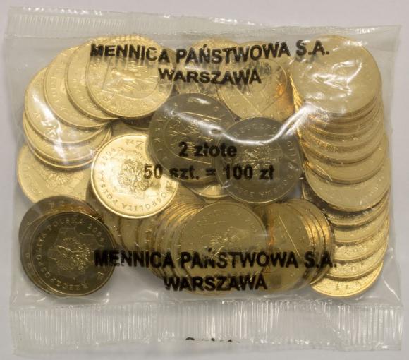 2 zł 2004 Województwo Śląskie 50 sztuk worek menniczy (1)