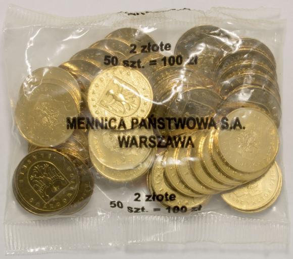 2 zł 2004 Województwo Śląskie 50 sztuk worek menniczy (1)