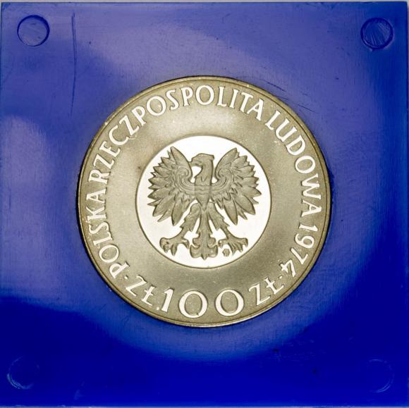 100 zł 1974 Mikołaj Kopernik srebro (2)