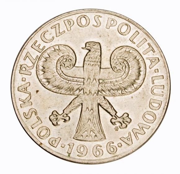 10 zł 1966 Mała Kolumna VII Wieków Warszawy (2)