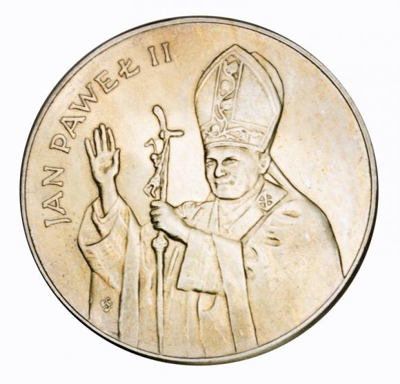 10000 zł 1987 Jan Paweł II srebro (1)