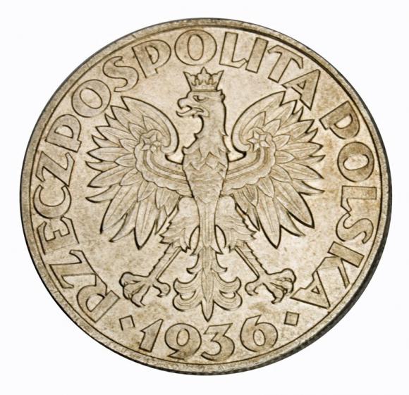 5 złotych 1936 Żaglowiec (2)