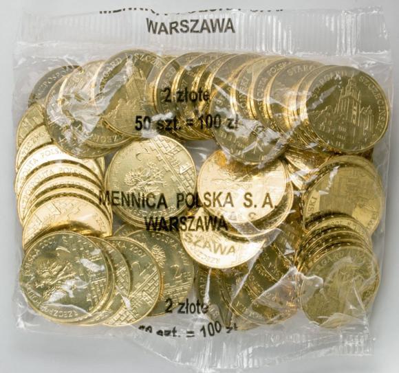 2 zł 2007 Stargard Szczeciński 50 sztuk worek menniczy (1)
