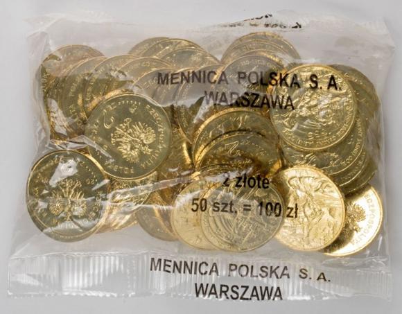 2 zł 2005 350-lecie obrony Jasnej Góry 50 sztuk worek menniczy (1)