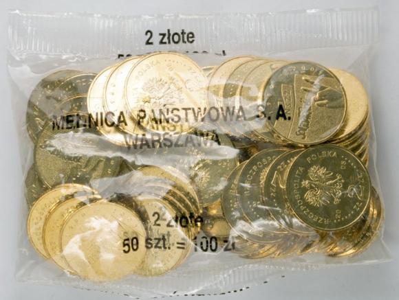 2 zł 2005 Solidarność 1980 - 2005 50 sztuk worek menniczy (1)