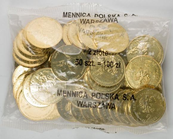 2 zł 2005 Stanisław August Poniatowski 50 sztuk worek menniczy (1)