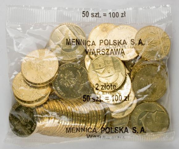 2 zł 2005 Cieszyn 50 sztuk worek menniczy (1)
