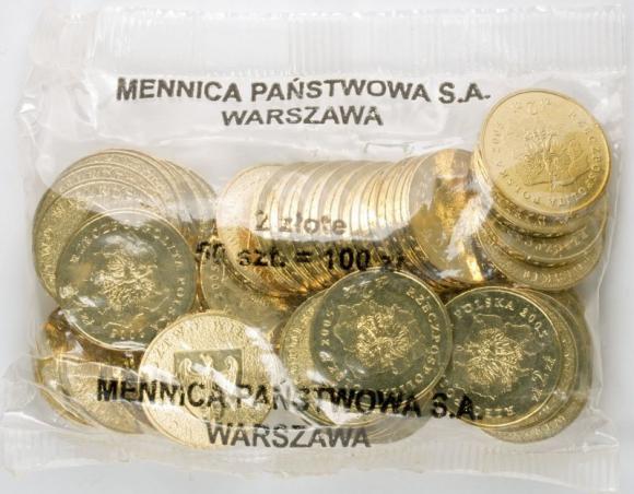 2 zł 2005 Województwo Wielkopolskie 50 sztuk worek menniczy (1)