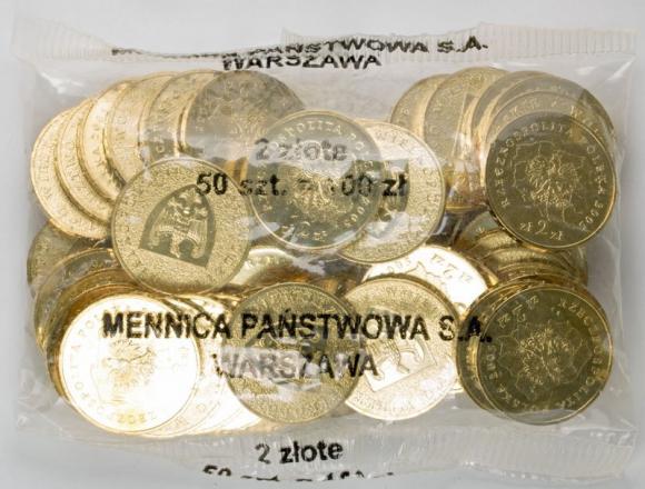 2 zł 2005 Województwo Wielkopolskie 50 sztuk worek menniczy (1)