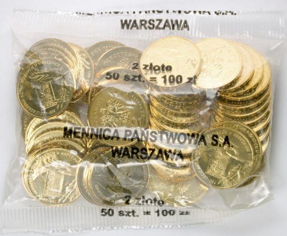 2 zł 2004 100 - lecie Akademii Sztuk Pięknych w Warszawie 50 sztuk worek menniczy (1)