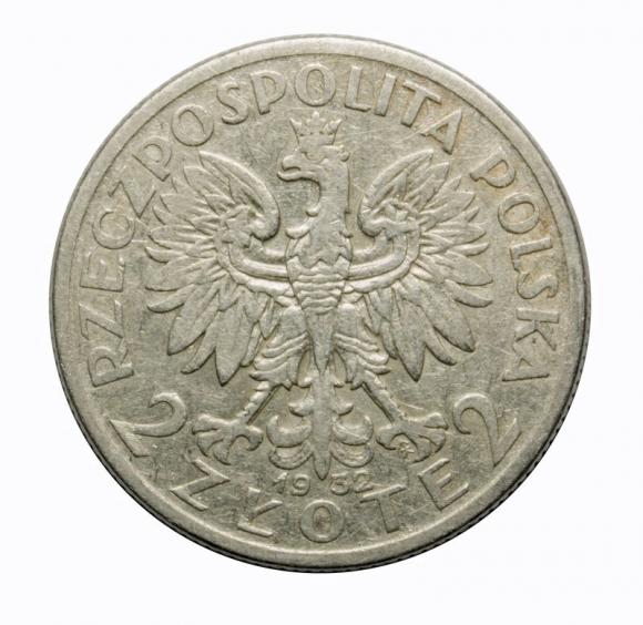 2 złote 1932 Głowa kobiety II RP Warszawa (2)