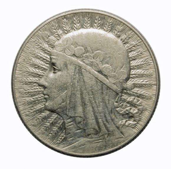 5 złotych 1933 Głowa kobiety II RP Londyn (1)