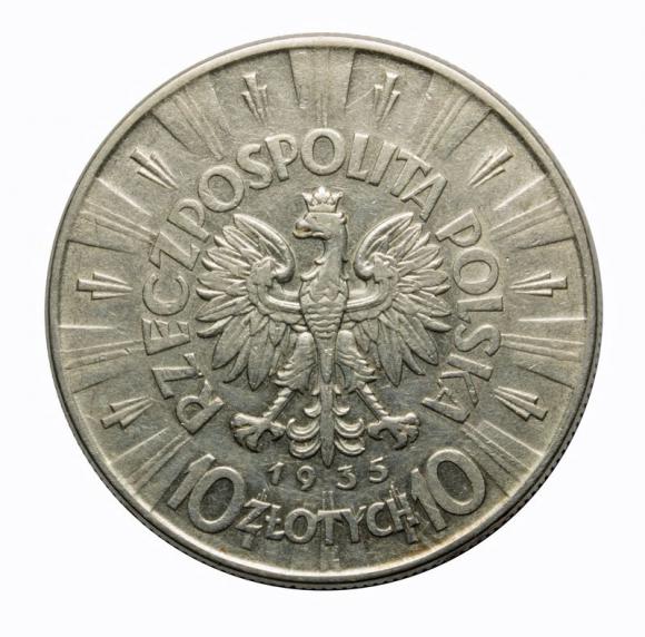 10 złotych 1935 Józef Piłsudski II RP Warszawa (2)