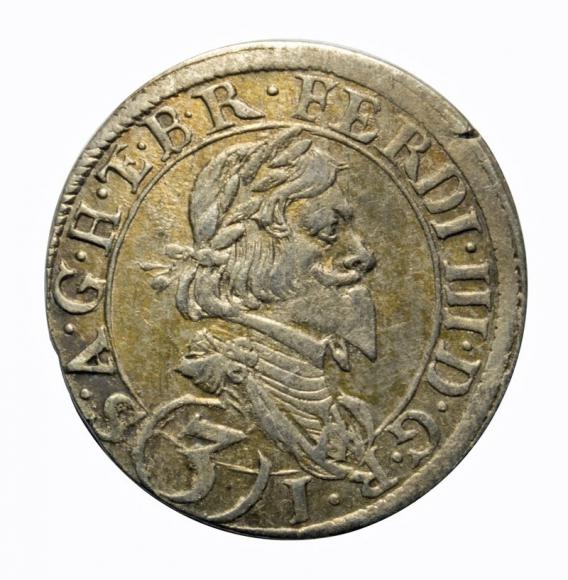 3 krajcary 1640 Ferdynand II Habsburg Austria Sankt Veit (1)