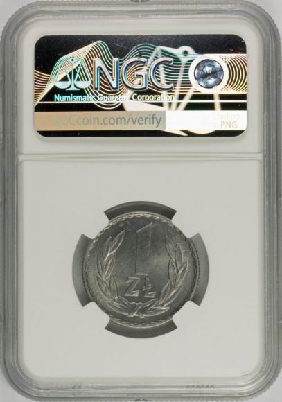 1 złoty 1967 MS 66 NGC (2)