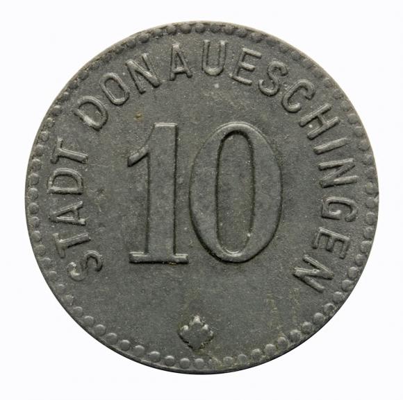 10 fenigów Donaueschingen Badenia (1)