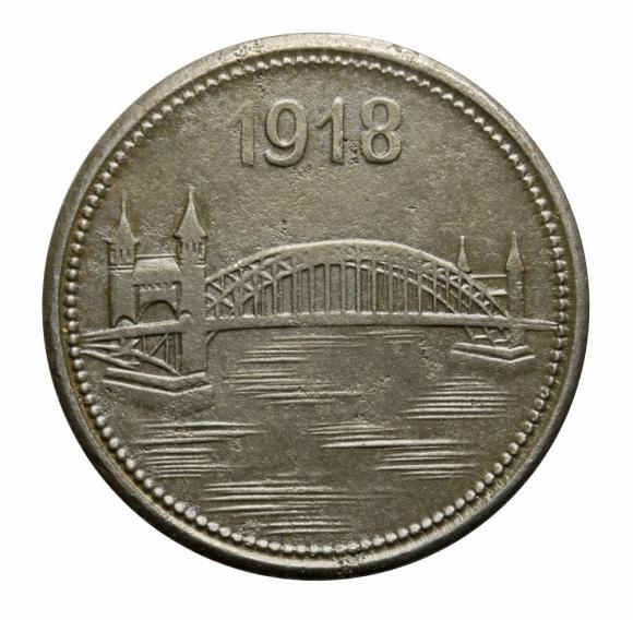 10 fenigów 1918 Bonn Nadrenia (2)