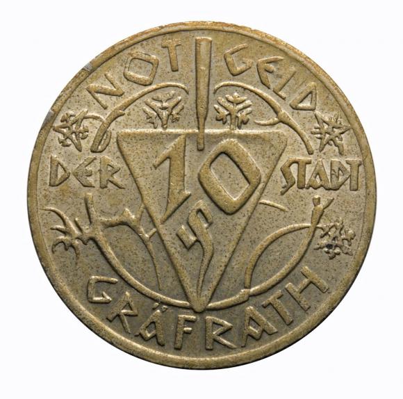 10 fenigów 1921 Grafrath Nadrenia (2)