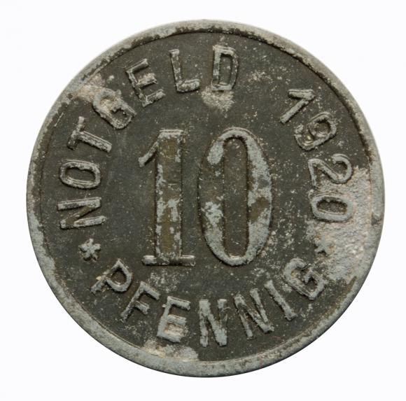 10 fenigów 1920 Attendorn Westfalia (1)