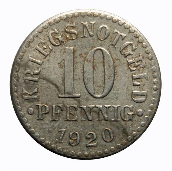 10 fenigów 1920 Braunschweig (1)