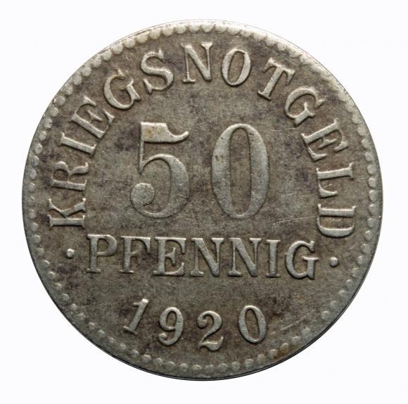 50 fenigów 1920 Braunschweig (1)