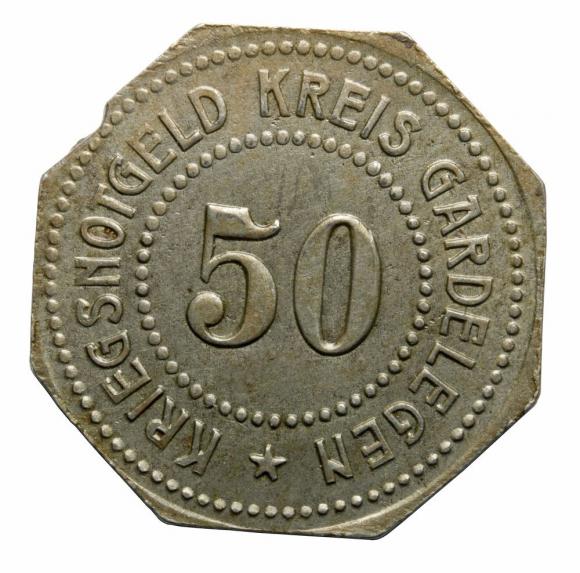 50 fenigów Gardelegen Saksonia (1)