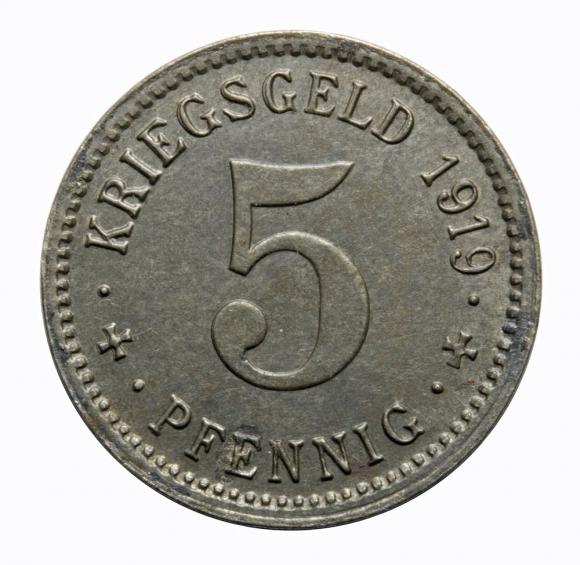 5 fenigów 1919 Menden Westfalia (1)