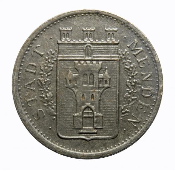 5 fenigów 1919 Menden Westfalia (2)
