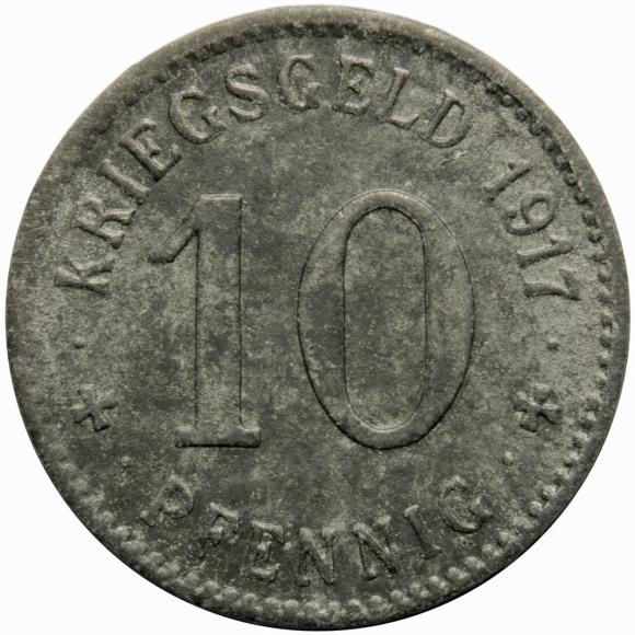10 fenigów 1917 Menden Westfalia (1)