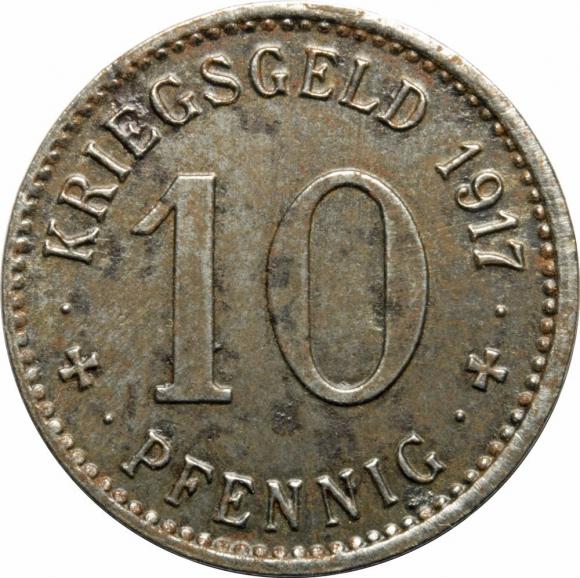 10 fenigów 1917 Menden Westfalia (1)