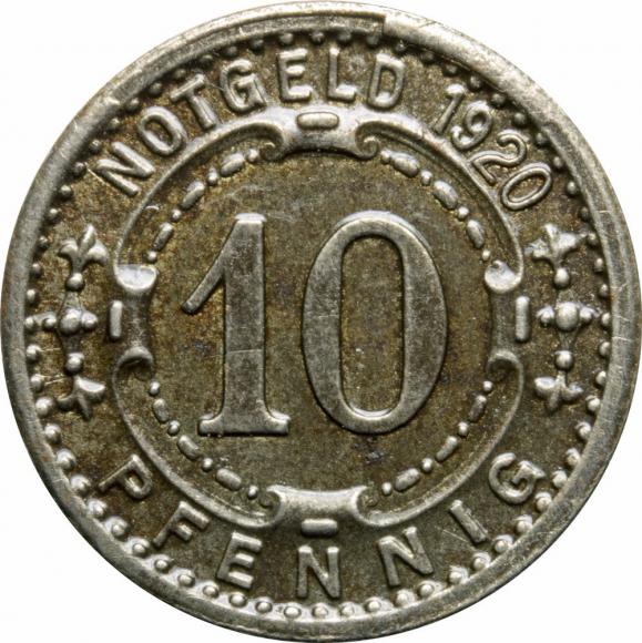 10 fenigów 1920 Menden Westfalia (1)