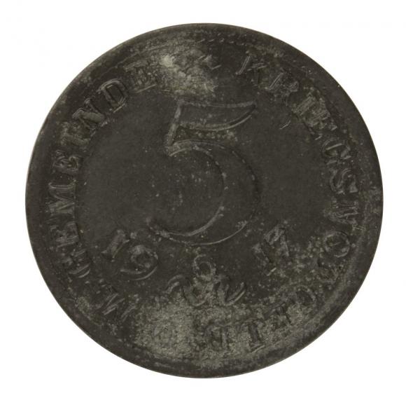 5 fenigów 1917 Weiler Bawaria (1)