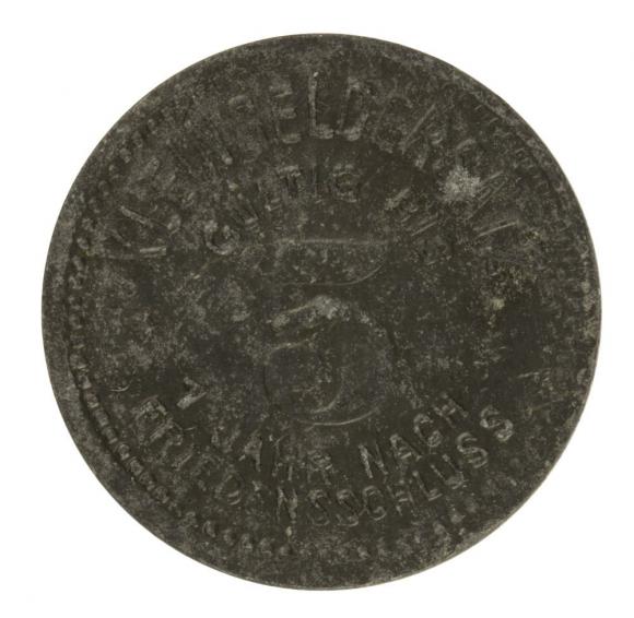 5 fenigów 1918 Schmolln Saksonia (1)