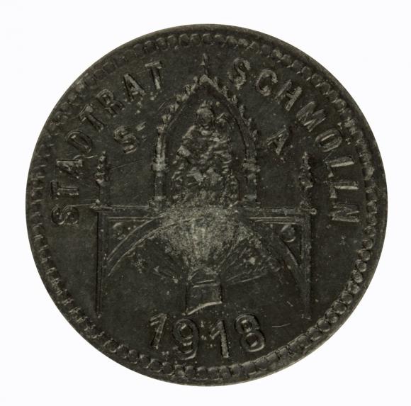 10 fenigów 1918 Schmolln Saksonia (1)