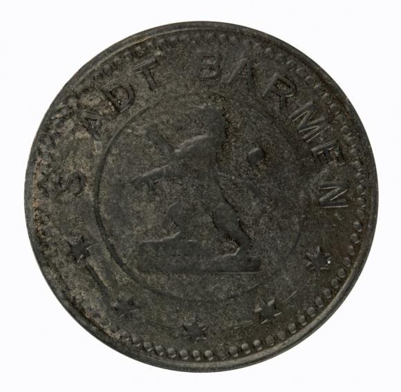 10 fenigów 1917 Barmen Nadrenia (2)