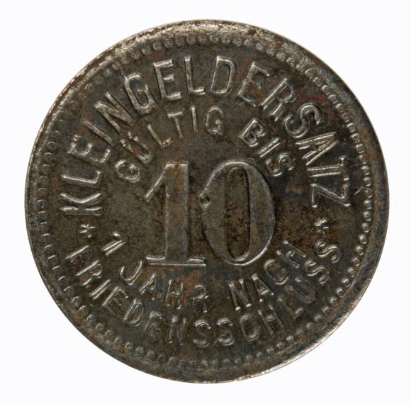 10 fenigów 1918 Meuselwitz Saksonia (1)