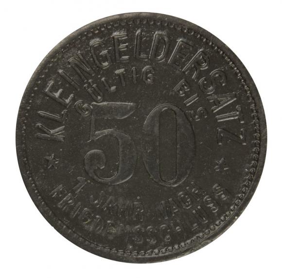 50 fenigów 1918 Meuselwitz Saksonia (1)
