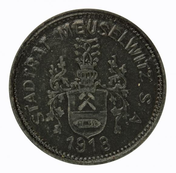 50 fenigów 1918 Meuselwitz Saksonia (2)