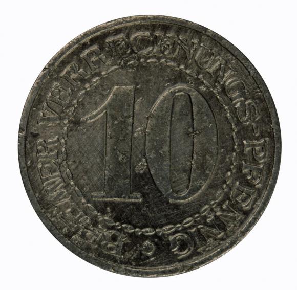 10 fenigów Bremen (1)