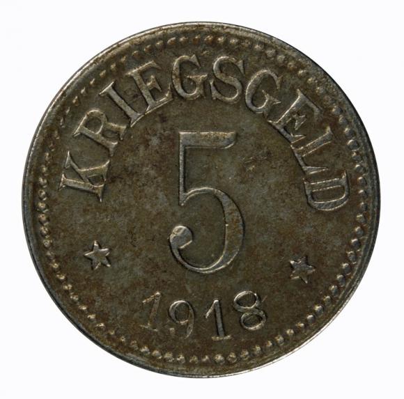 5 fenigów 1918 Lohr Bawaria (1)