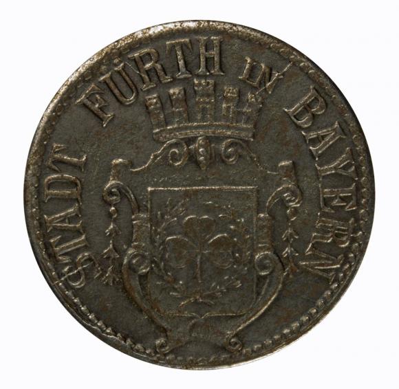 10 fenigów 1917 Furth Bawaria (2)