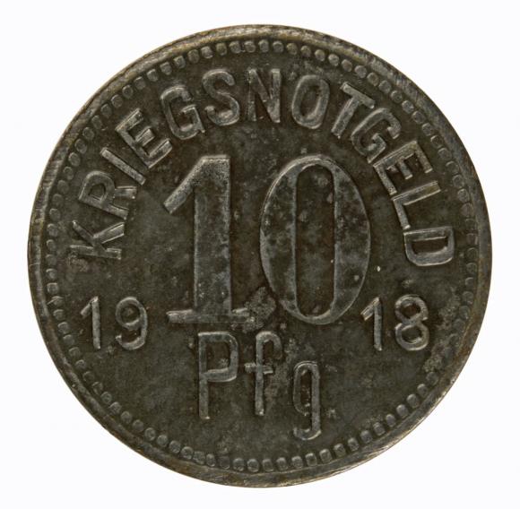 10 fenigów 1918 Apolda Saksonia (1)