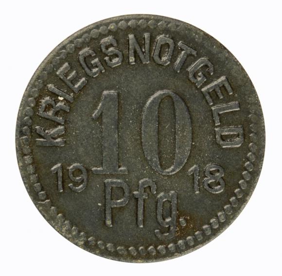 10 fenigów 1918 Apolda Saksonia (1)