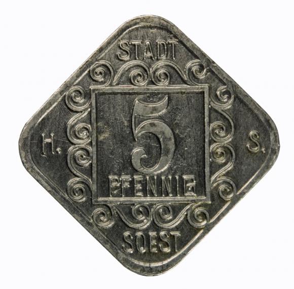 5 fenigów 1920 Soest Westfalia (1)