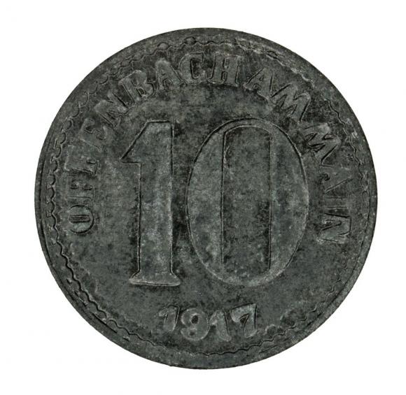 10 fenigów 1917 Offenbach Hesja (1)