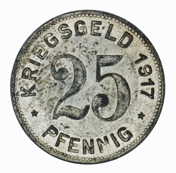 25 fenigów 1917 Haan Nadrenia (1)