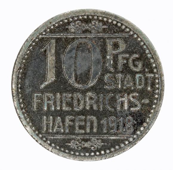 10 fenigów 1918 Friedrichschafen Wirtembergia (1)